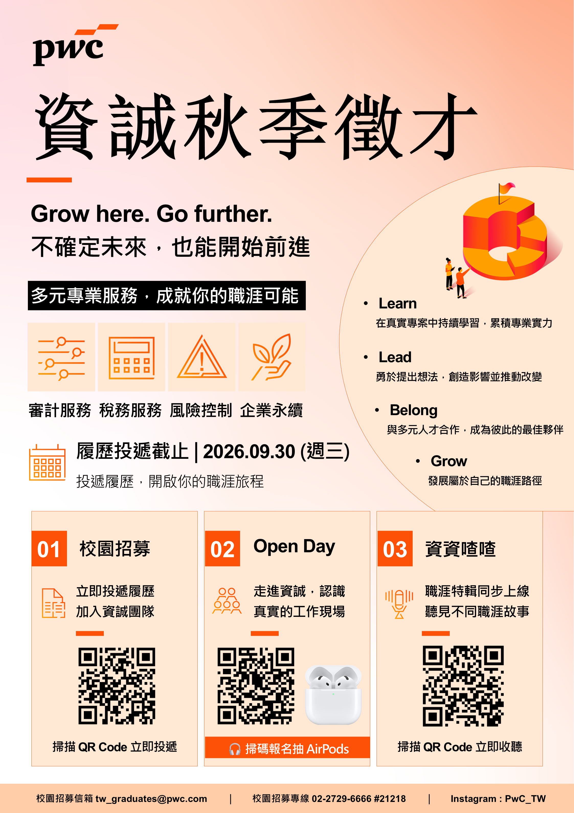 pwc 2026徵才